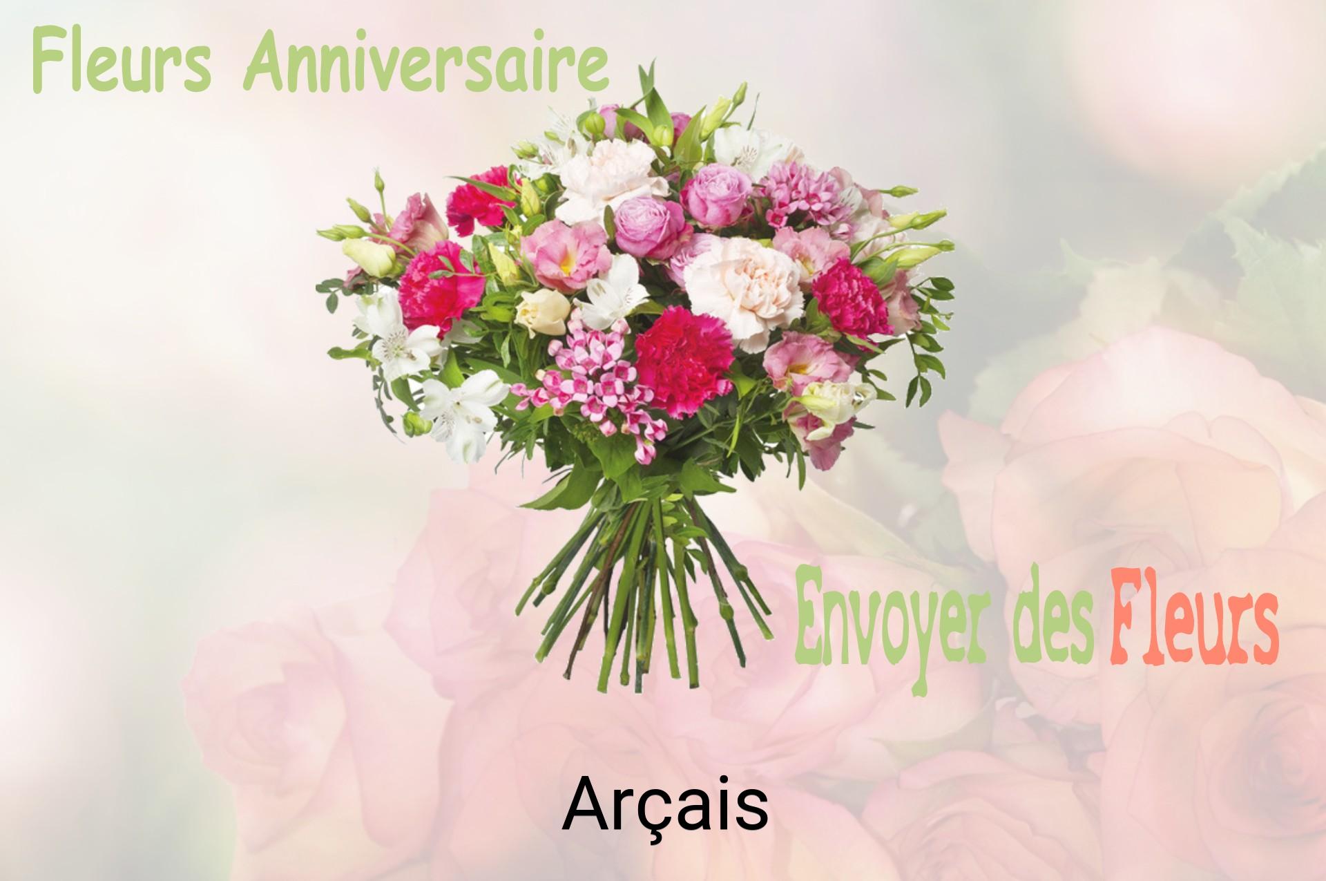 Bouquet de fleurs d’anniversaire livré à Arçais